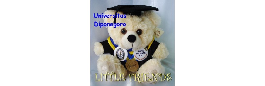 Boneka Wisuda Universitas Diponegoro